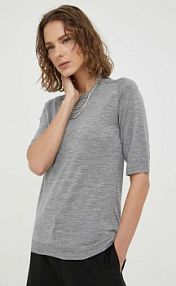 T-shirt Day Birger et Mikkelsen  szary damski DAY100052