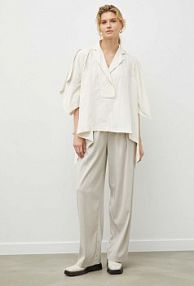 Bluzka MMC STUDIO  beżowa damska MANIA.SHIRT