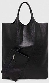 Torebka shopperka Answear.LAB  czarna 5200151.HWK