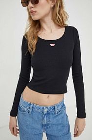 Longsleeve Diesel  czarny damski A05106.0EJAI