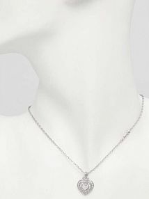 Naszyjnik Guess  srebrny JUBN04.030JW