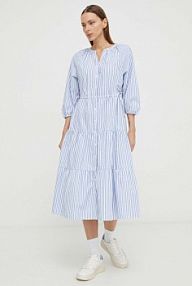 Sukienka midi Levi's  niebieska A7571