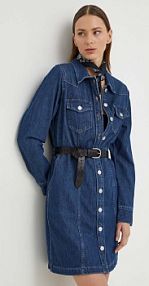 Sukienka mini Levi's  granatowa A7592