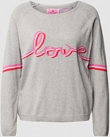 Sweter z dzianiny model kala Lieblingsstück szary damski EAN 240100028