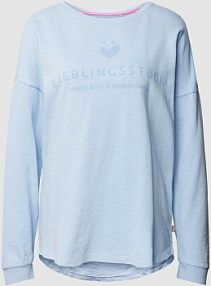 Bluza model Caron w kolorze liliowym Lieblingsstück niebieska damska EAN 240169818