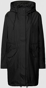 Parka w jednolitym kolorze model AMELL Didriksons czarna EAN 505155