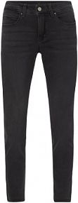 Jeansy w dekatyzowanym stylu o kroju skinny fit MAC szare damskie