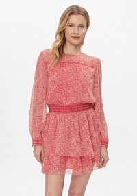 Sukienka letnia Pepe Jeans różowa 