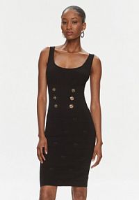 Sukienka dzianinowa PINKO czarna 