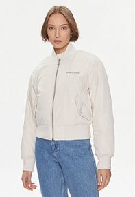 Bomberka Tommy Jeans beżowa Kurtka bomber