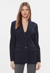 Żakiet Tommy Hilfiger granatowy Marynarka