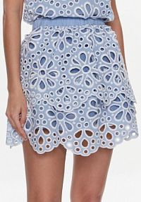 Spódnica mini Silvian Heach niebieska 