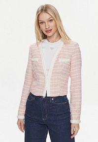 Żakiet Guess różowy Marynarka