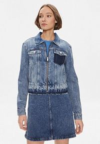 Kurtka jeansowe Tommy Jeans niebieska damska Jeansowa