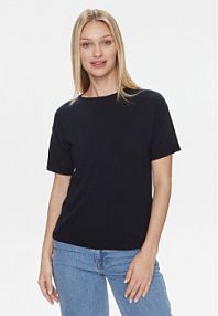 T-shirt United Colors Of Benetton granatowy damski 