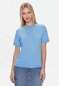 T-shirt United Colors Of Benetton niebieski damski 