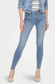 Jeansy ONLY niebieskie damskie Power 15228584  Skinny Fit