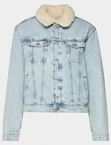 Kurtka jeansowe Tommy Jeans niebieska damska Jeansowa