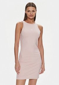 Sukienka letnia Calvin Klein Jeans różowa 