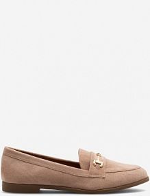 Mokasyny DeeZee beżowe damskie WS270205-01