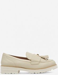 Mokasyny Jenny Fairy beżowe damskie ELGA WYL3647-2