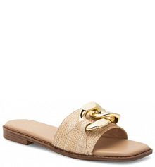 Klapki DeeZee beżowe damskie