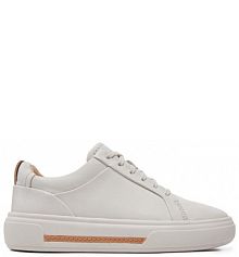 Sneakersy Clarks białe damskie