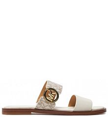 Klapki MICHAEL Michael Kors écru damskie