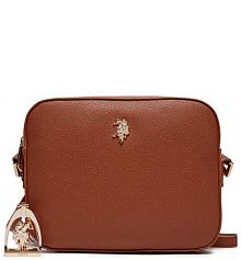 Torebka wieczorowa U.S. Polo Assn. brązowa