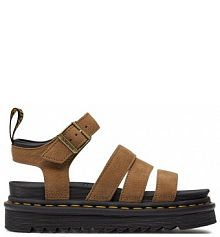 Sandały Dr. Martens brązowe damskie