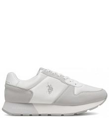 Sneakersy U.S. Polo Assn. białe damskie