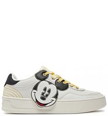 Sneakersy Desigual białe damskie