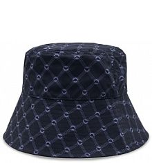 Kapelusz Emporio Armani granatowy damski