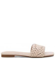 Klapki DeeZee beżowe damskie