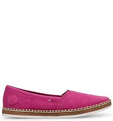 Espadryle Rieker różowe damskie