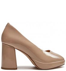 Czółenka Clarks beżowe