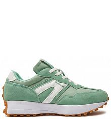 Sneakersy Refresh zielone damskie