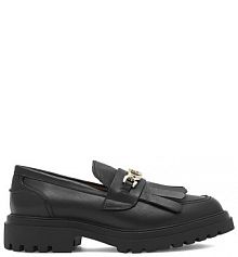 Półbuty wsuwane Eva Minge czarne damskie