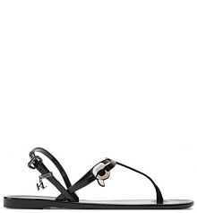 Sandały KARL LAGERFELD czarne damskie