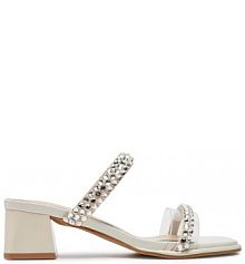 Klapki GOE białe damskie