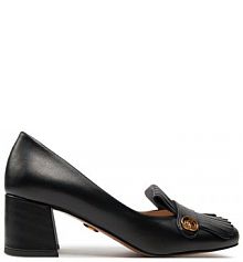 Półbuty na obcasie Baldowski czarne