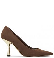 Szpilki Nine West brązowe