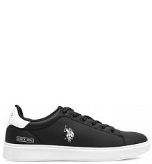 Sneakersy U.S. Polo Assn. czarne damskie