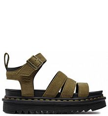 Sandały Dr. Martens khaki damskie