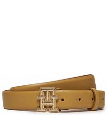 Pasek Tommy Hilfiger brązowy damski