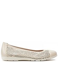 Baleriny Caprice beżowe