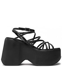 Sandały na obcasie Vic Matié czarne