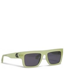 Okulary Calvin Klein Jeans beżowe damskie