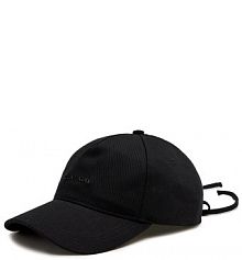 Czapka z daszkiem Calvin Klein czarna damska