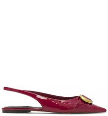 Sandały Nine West czerwone damskie